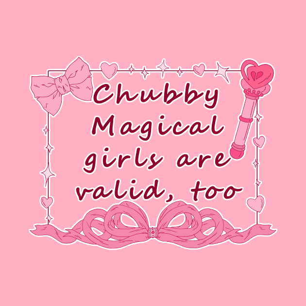 Chubby Magical Girls - Pink by Rainy Day Dreams
