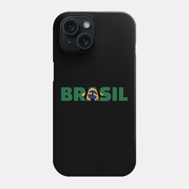 Brazil flag Phone Case by Designzz