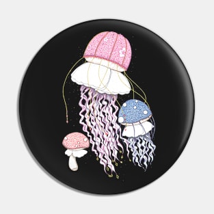 Jellyshrooms Pin