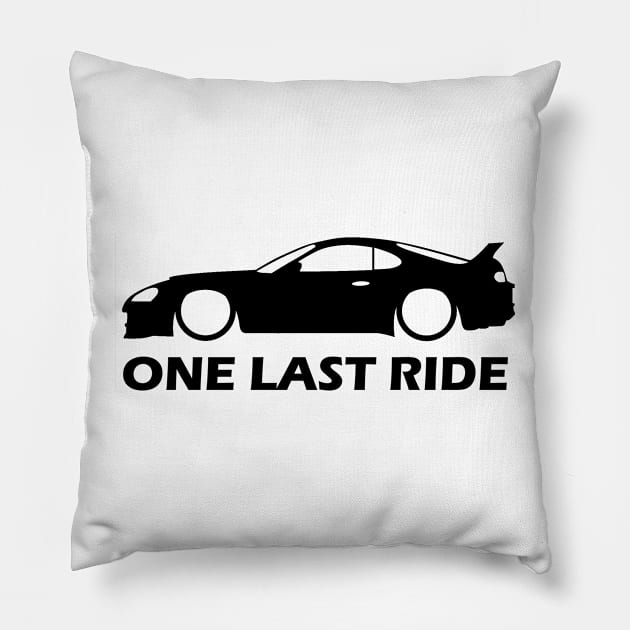 The Last Ride Pillow by Kav91