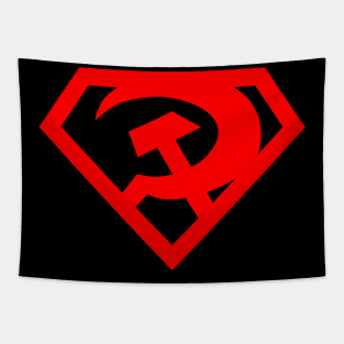 communist superhero Tapestry