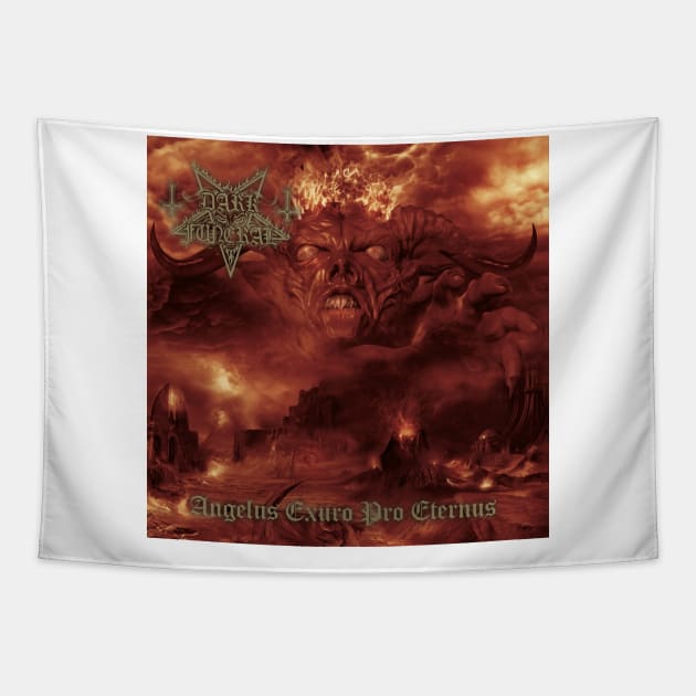 Dark Funeral Angelus Exuro Pro Eternus Album Cover Tapestry by Mey X Prints