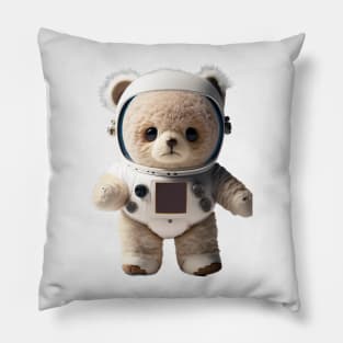 Cosmic Cuddle - The Adventures of Teddy in Space 1 Pillow