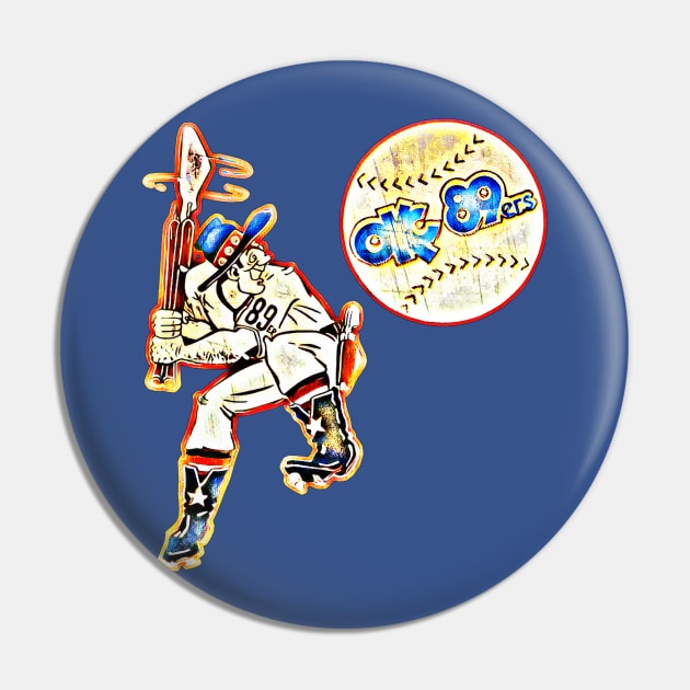 Oklahoma City 89ers Baseball Pin by Kitta’s Shop