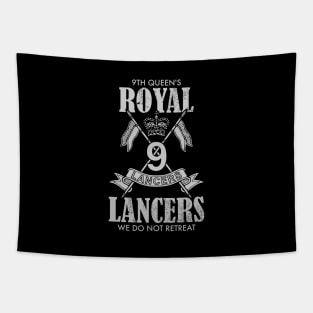 9th Queen's Royal Lancers (distressed) Tapestry