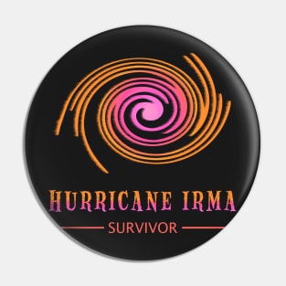 Hurricane Irma Survivor Pin