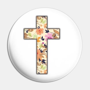christian cross Pin
