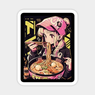 Noodle Girl # 2 Magnet