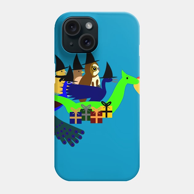 Party Dragon Phone Case by lybcomic