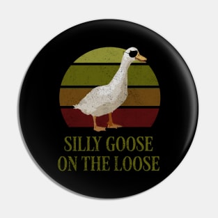 silly goose Pin