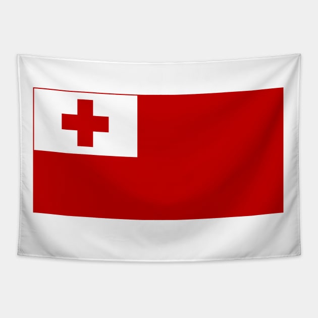 Flag of Tonga Tapestry by COUNTRY FLAGS