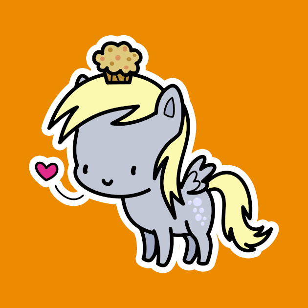 Derpy Hooves chibi by Drawirm