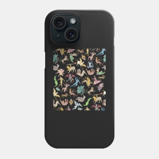 Ancient Greek Mythical Creatures repeating pattern Phone Case