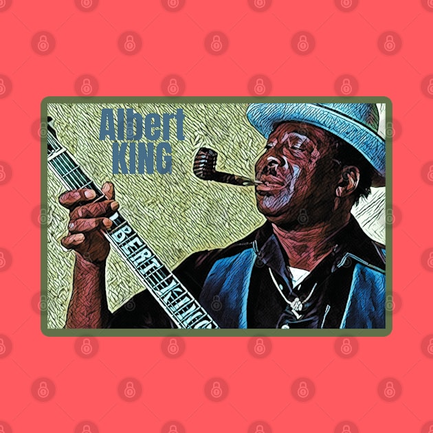 Albert King // Guitarist legend by Katab_Marbun