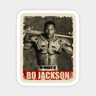 Bo Jackson - NEW RETRO STYLE Magnet