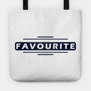 FAVOURITE TEXT Tote