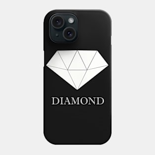 White diamond Phone Case