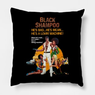 BLACK SHAMPOO 1976 Pillow