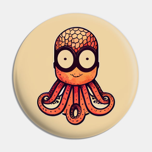 Octopussy Pin by MorningPanda