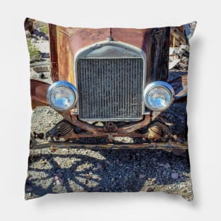 Model T Truck Grill Pillow