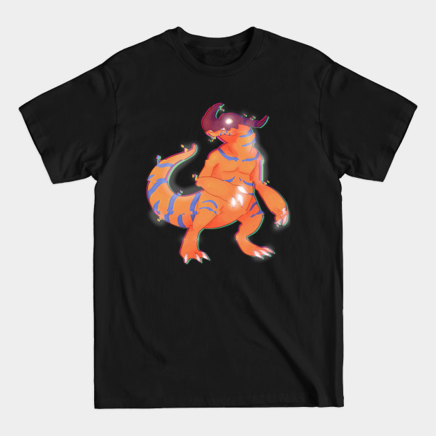 Greymon Glitch - Digital Monsters - T-Shirt