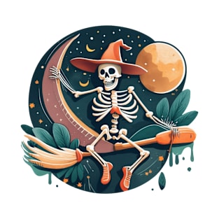 skeleton witch T-Shirt