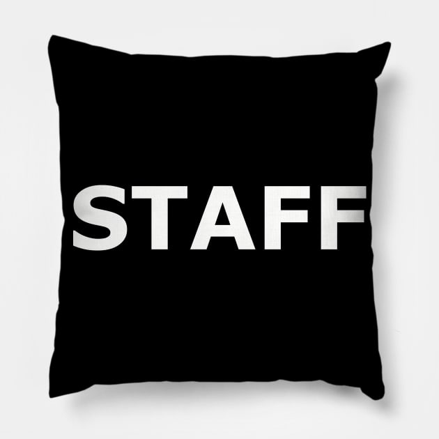 Staff Pillow by Designzz