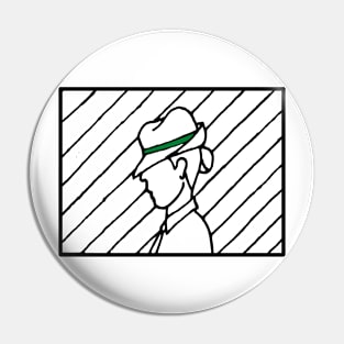 Lady Detective Pin