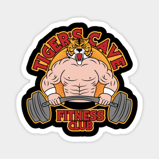 Tiger's Cave fitness club Magnet