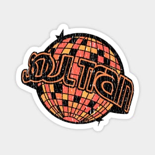 soul train retro disco ball Magnet