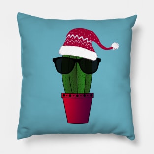 Cool Christmas Cactus Pillow