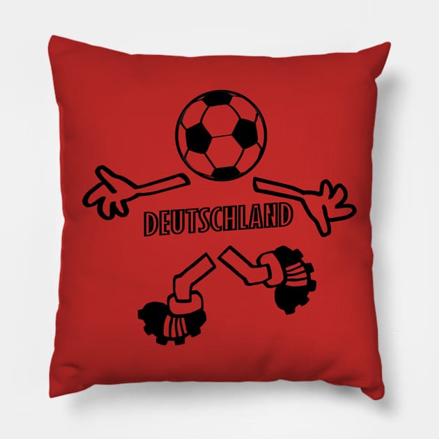 Deutschland Pillow by Karpatenwilli