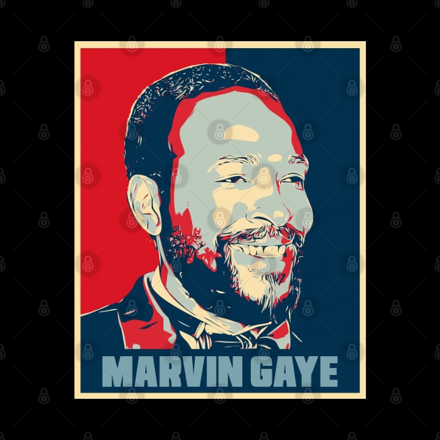 Marvin Gaye Hope Poster Art by Odd Even