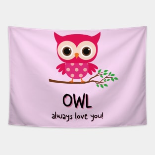 Owl Lover Owls Tapestry