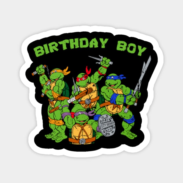 Teenage Mutant Ninja Turtles Birthday Shirt