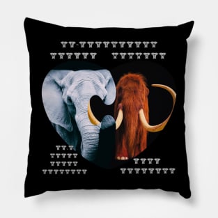 De-Extinction Wooly Mammoth Pillow