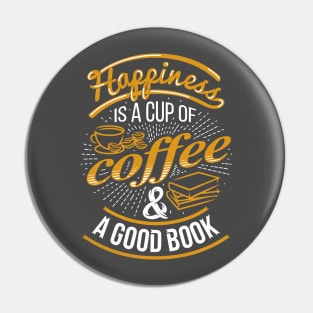 happines coffee Pin