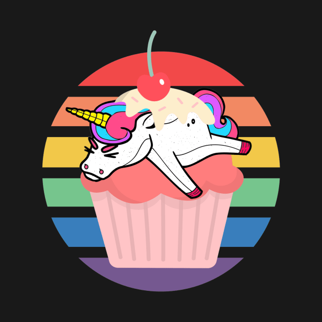 Unicorn Cake Colourful Cherry by KK-Royal