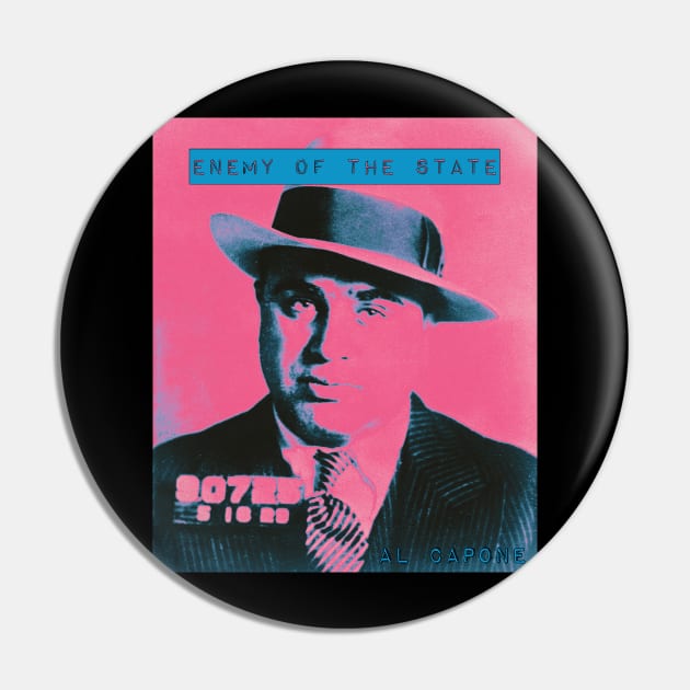 Al Capone (Miami Style) Pin by BlackOzean