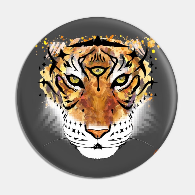 Third Eye of the Tiger Pin by ConstellationPublishing