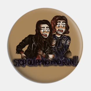 Drunk and chaotic Wynaught Pin