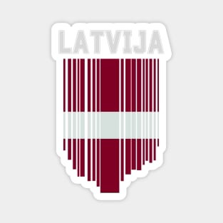 Latvia flag, latvian flag Magnet