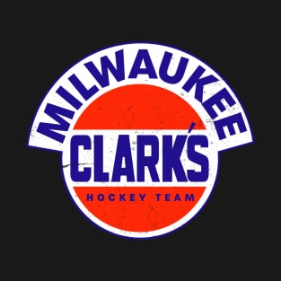 Defunct Milwaukee Clarks Hockey 1949 T-Shirt