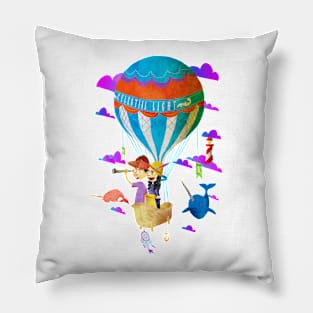 Celestial Light T-Shirt Design Pillow