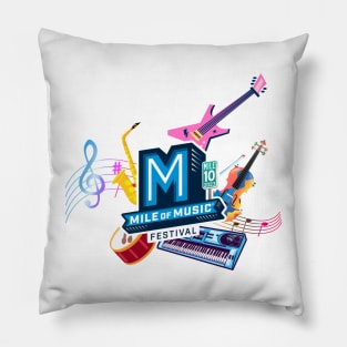 Mile of music Pillow