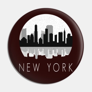 New York City Skyline Pin