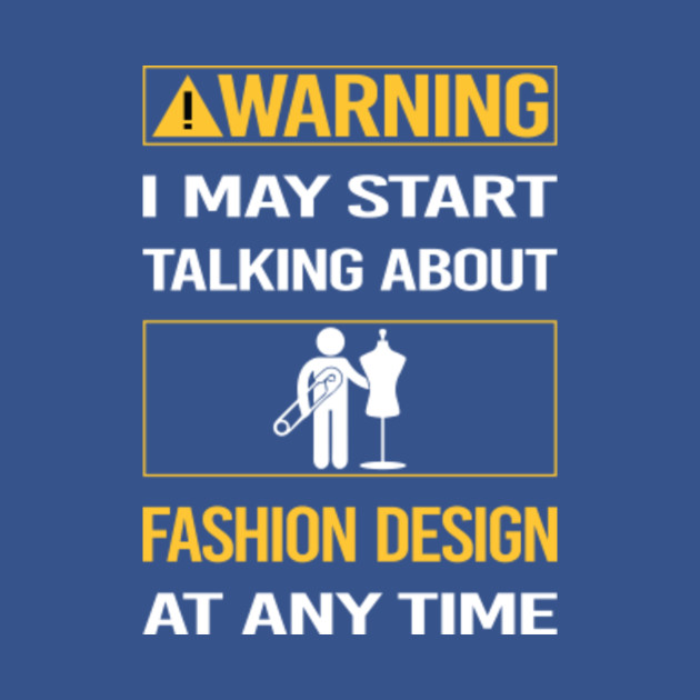 Disover Funny Yellow Warning Fashion Design - Fashion Design - T-Shirt