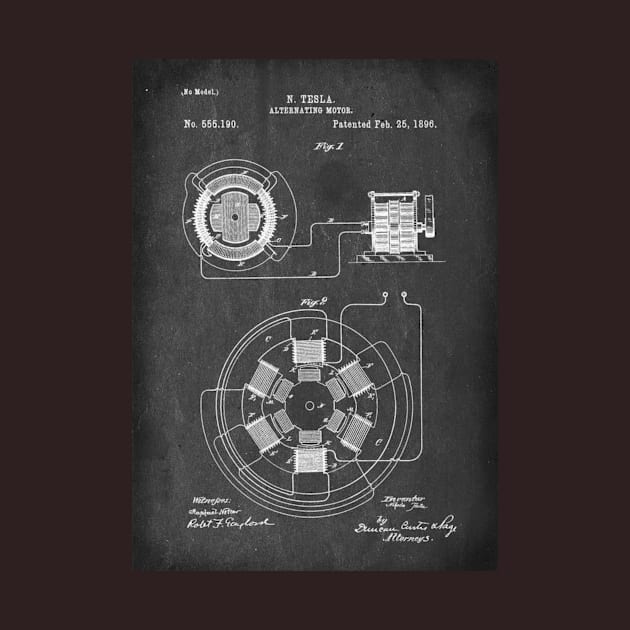 Nikola Tesla patent by MiljanaVuckovic