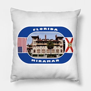 Florida, Miramar City, USA Pillow