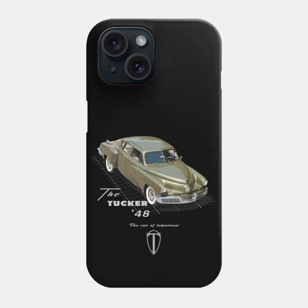 Tucker 48 Torpedo American Classic Car Vintage Phone Case by Jose Luiz Filho